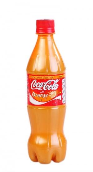 Coca cola with Orange